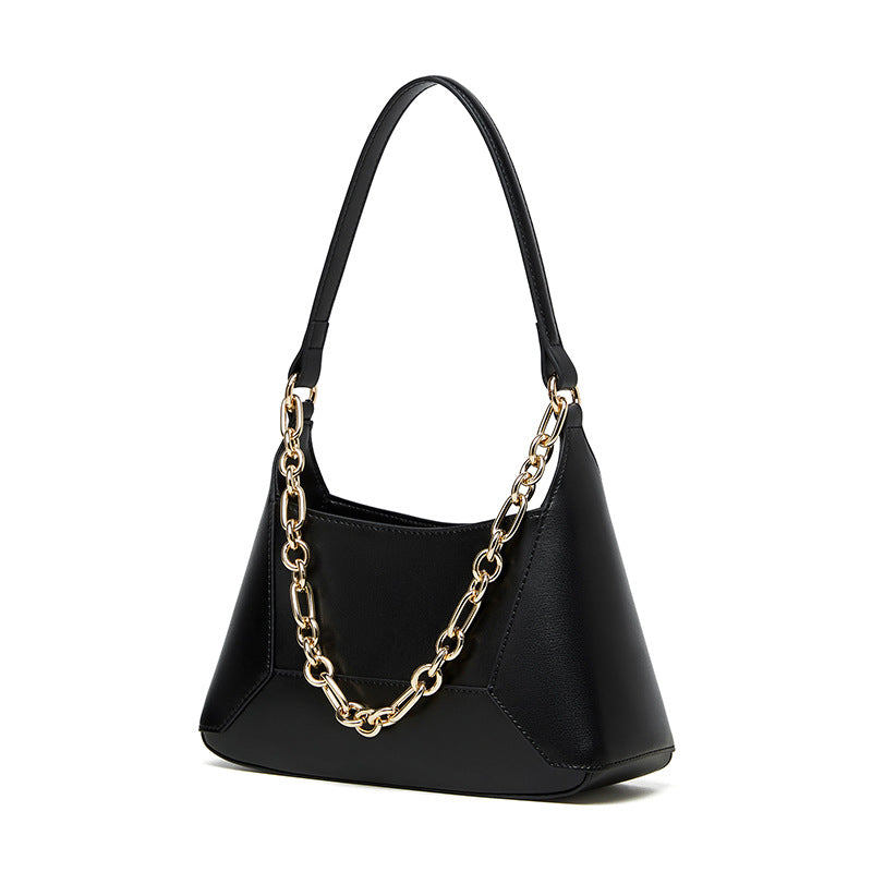 Women Minimalism Fashion Leather Shoulder Bag-RAIIFY