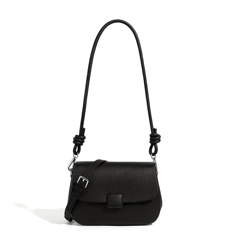 Women Solid Leather Fashion Mini Cross Body Bag-RAIIFY