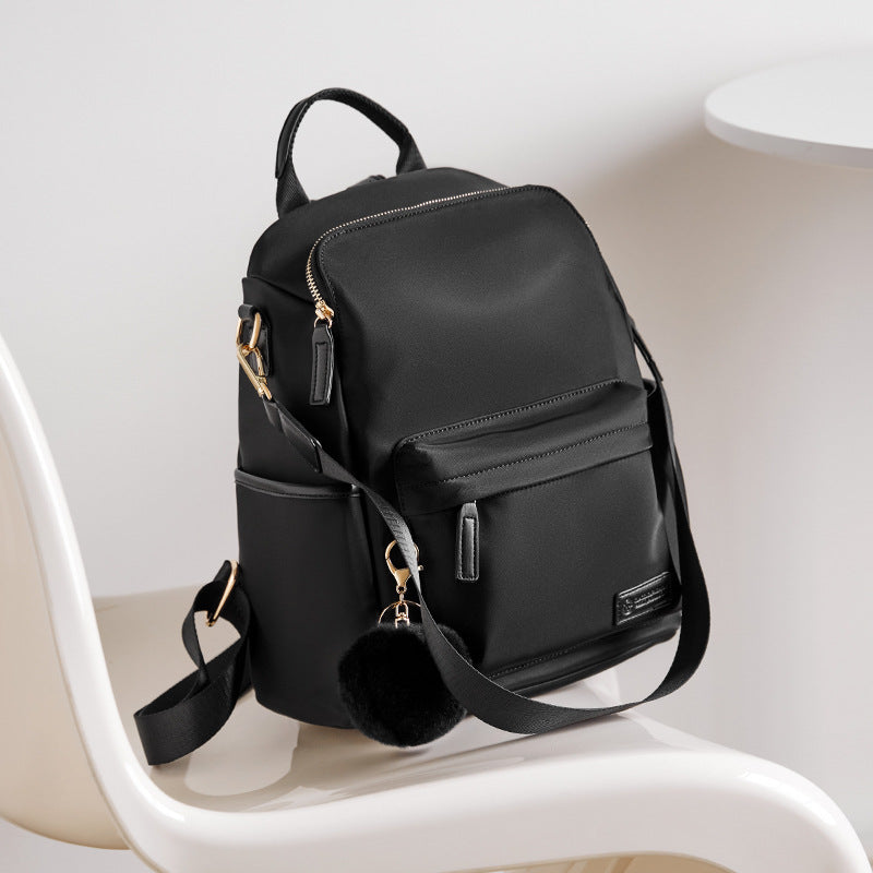 Women Minimalism Fashion Canvas Lightweight Backpack-RAIIFY