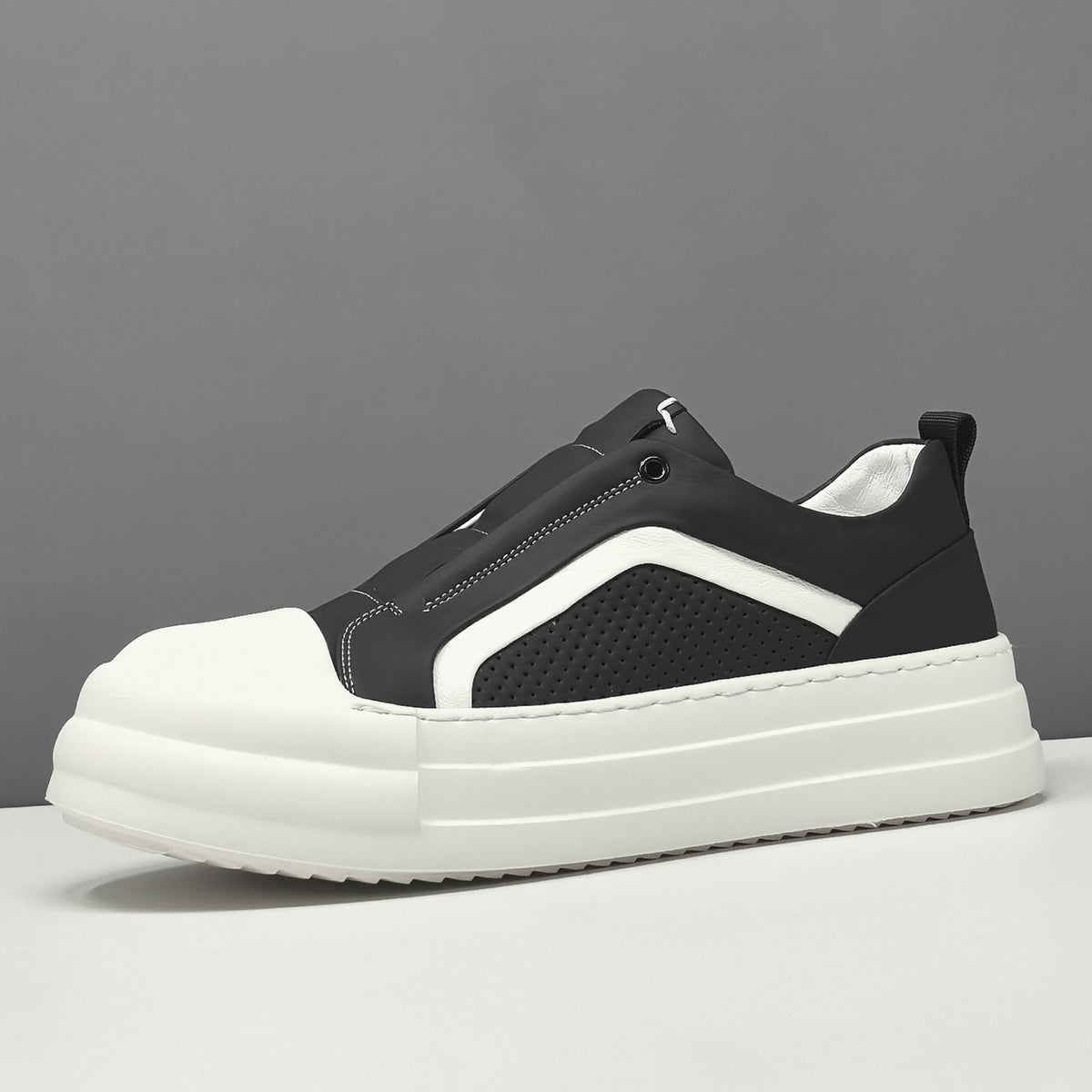 Men's Minimalist Genuine Leather Casual Shoes-RAIIFY