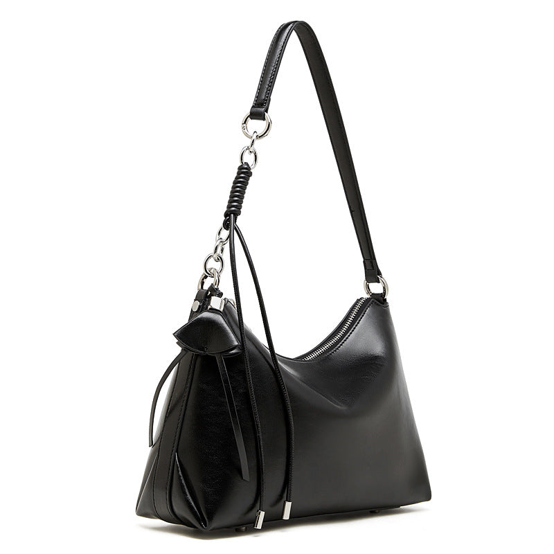 Women's Retro Genuine Leather Shoulder Bag-RAIIFY