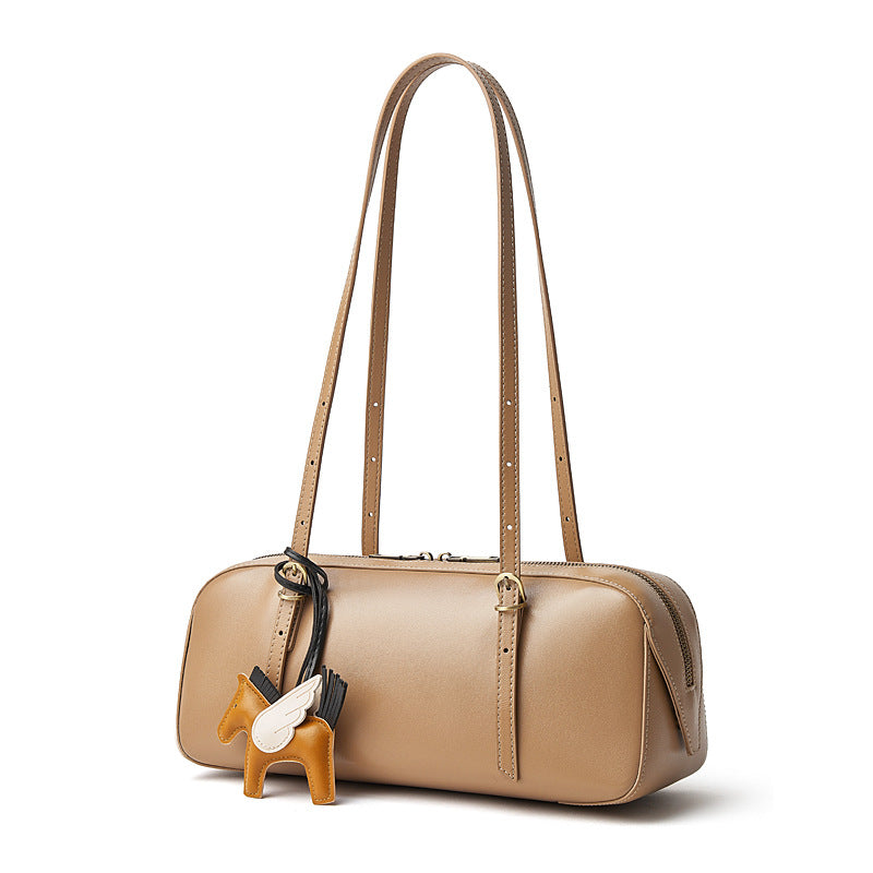 Women’s Fashion Leather Casual Underarm Bag-RAIIFY