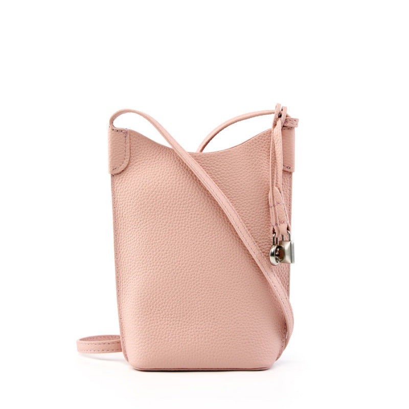 Women Fashion Minimalism Leather Mini Cross Body Bag-RAIIFY