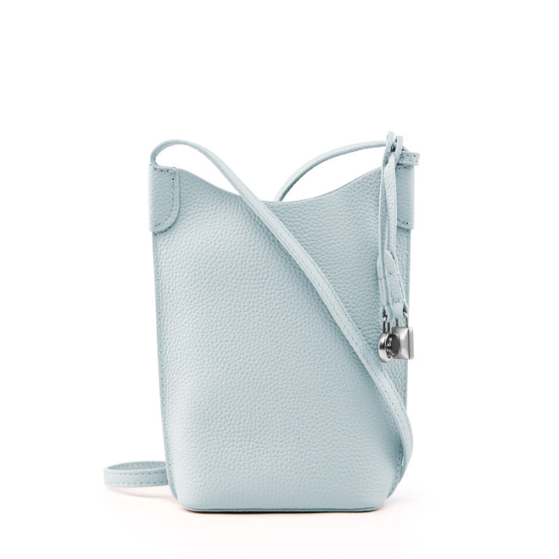 Women Fashion Minimalism Leather Mini Cross Body Bag-RAIIFY