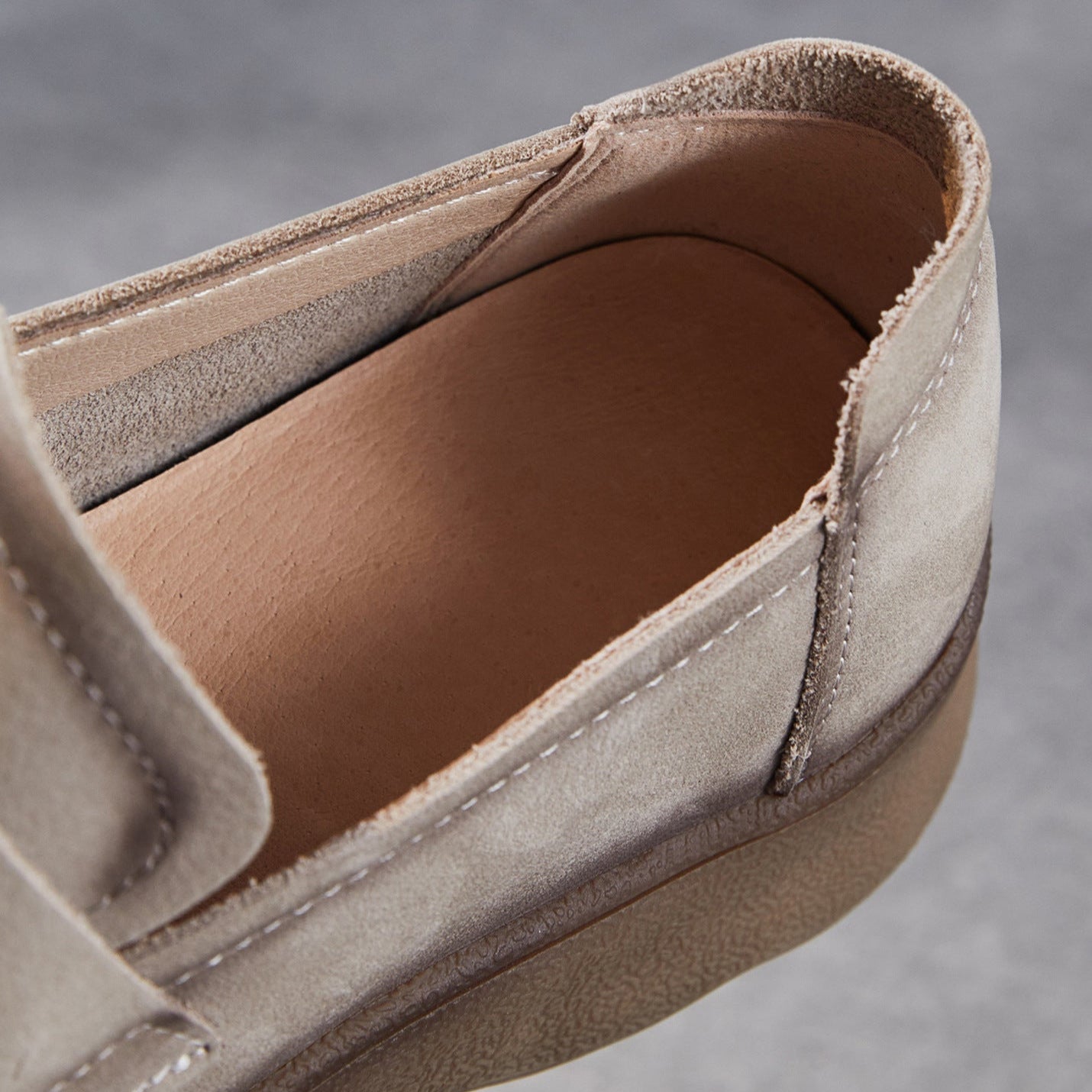 Women's Vintage Plain Leather Comfort Casual Loafers-RAIIFY