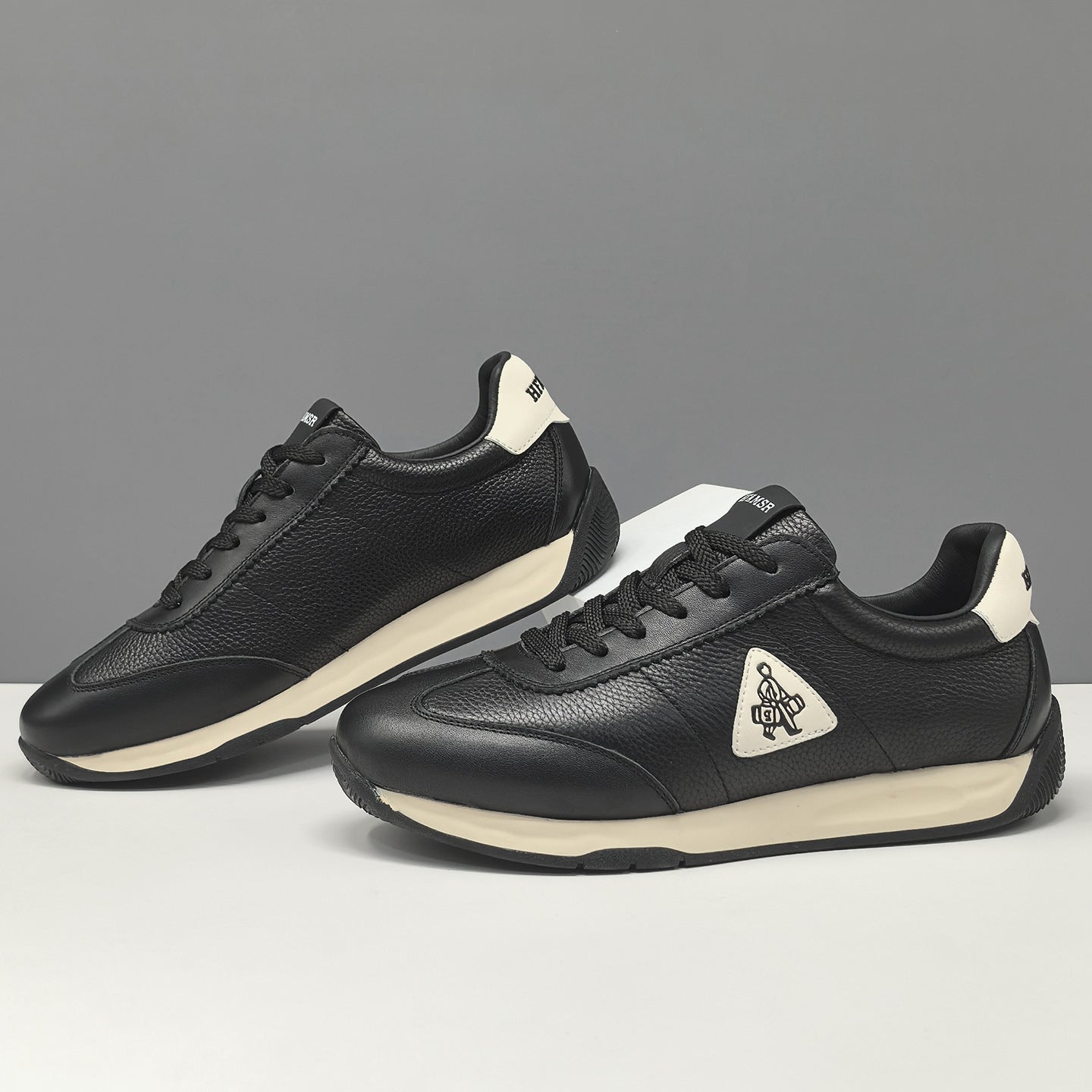 Men's Stylish Leather Comfort Casual Training Sneakers-RAIIFY