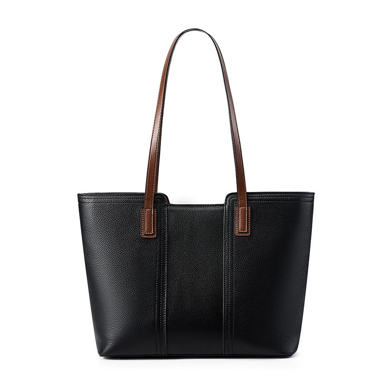 Women Fashion Luxury Leather Shoulder Tote Bag-RAIIFY