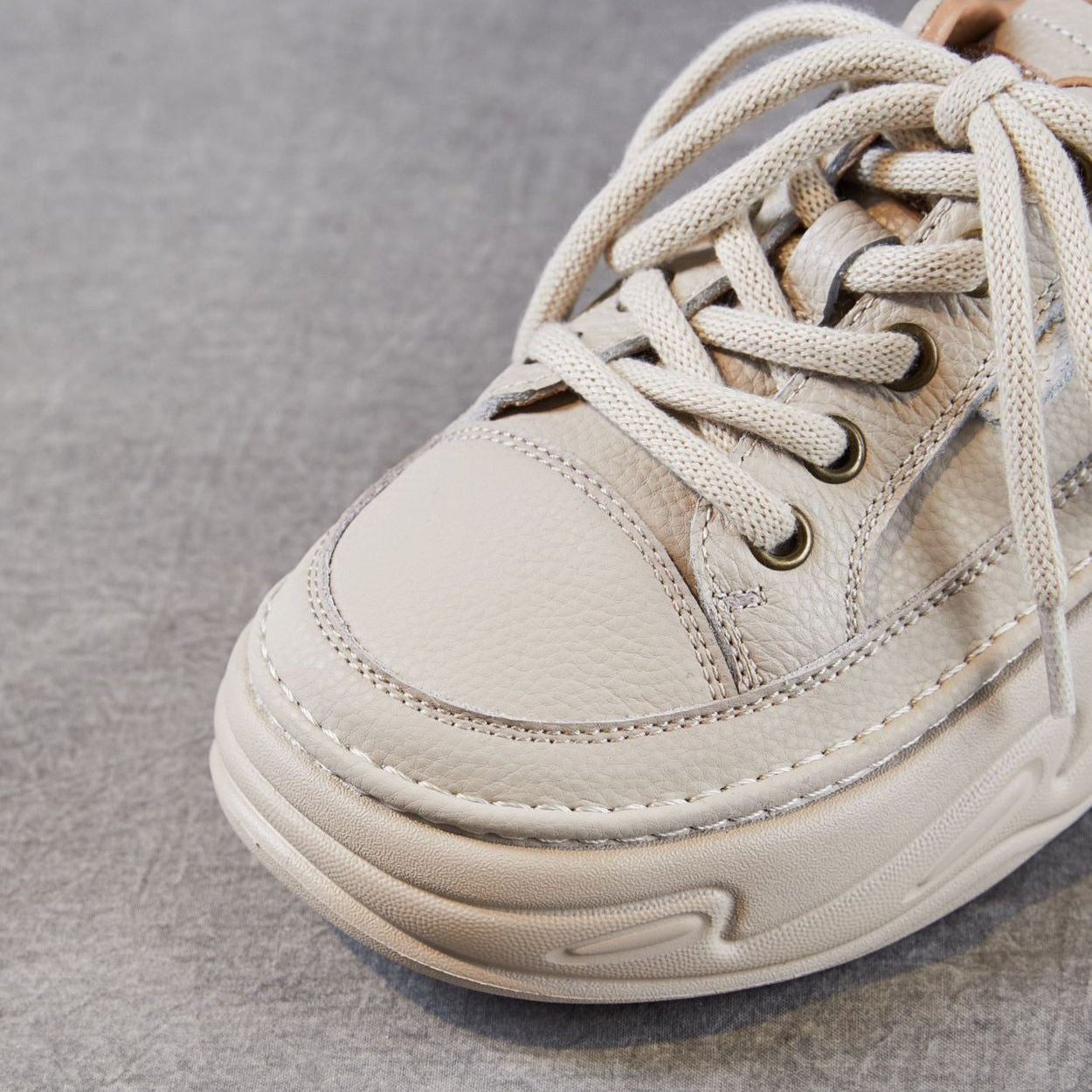 Women's Fashion Quilted Leather Casual Platform Sneakers-RAIIFY