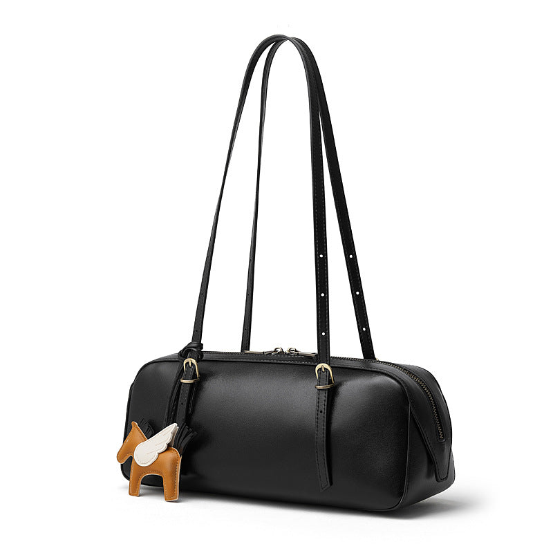 Women’s Fashion Leather Casual Underarm Bag-RAIIFY