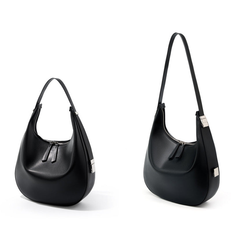 Women Fashion Minimalism Leather Shoulder Bag-RAIIFY