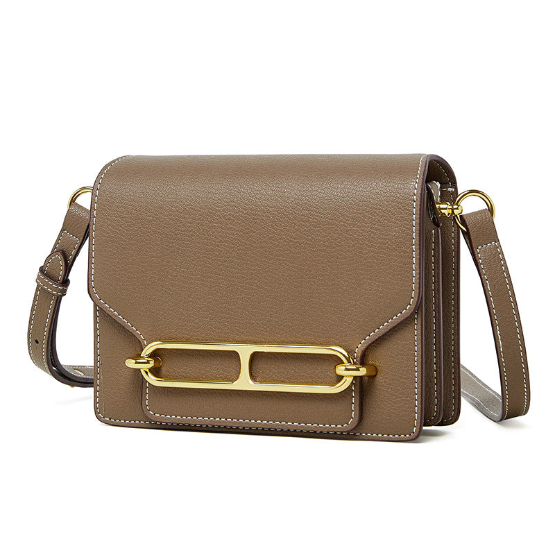 Women Fashion Cowhide Casual Cross Body Bag-RAIIFY