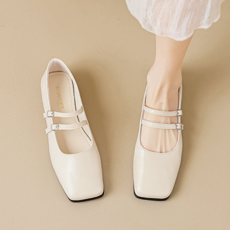 Women Minimalist Solid Soft Flat Casual Shoes-RAIIFY