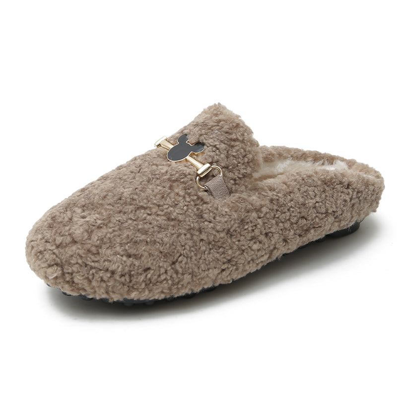 Women Stylish Casual Comfort Winter Fur Slippers-RAIIFY