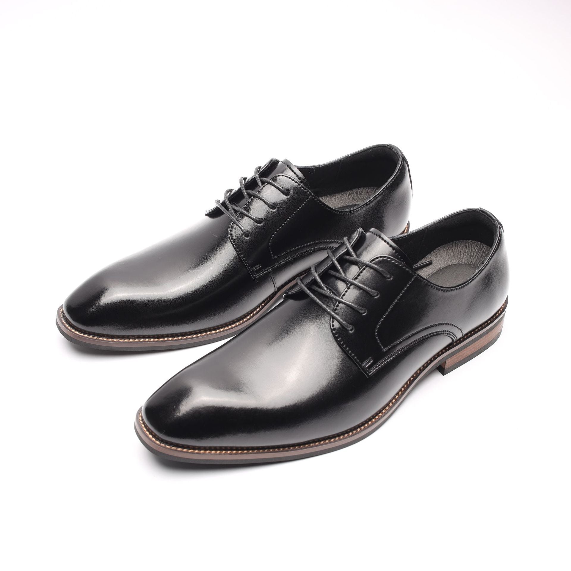 Men Classic Minimalism Cowhide Casual Oxford Shoes-RAIIFY