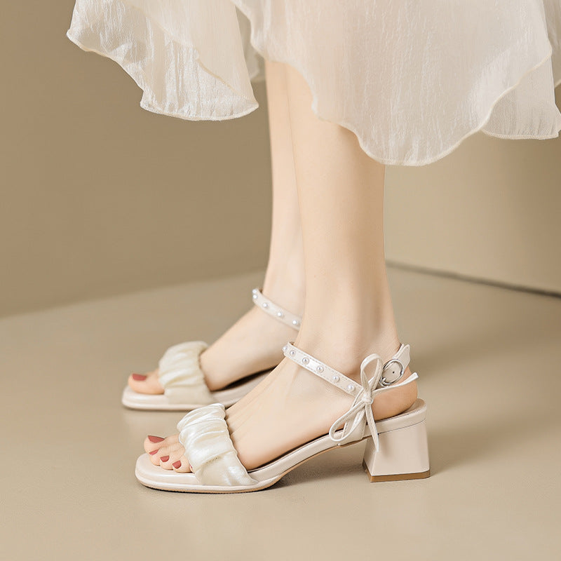 Women Summer Fashion Chunky Heel Casual Sandals-RAIIFY