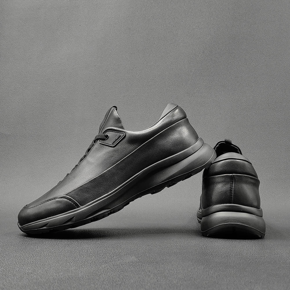 Men Minimalist Classic Leather Casual Shoes-RAIIFY