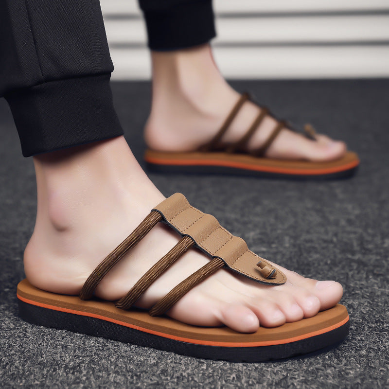 Men Fashion Casual Flip Flops Sandals-RAIIFY