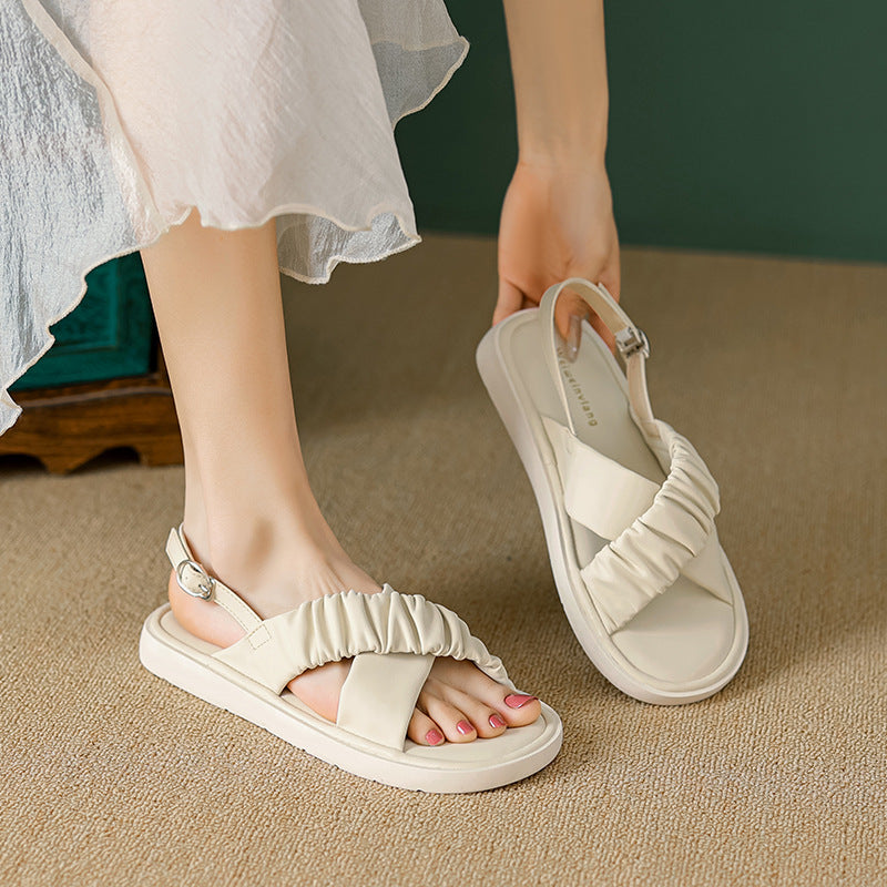 Women Summer Flat Soft Casual Sandals-RAIIFY