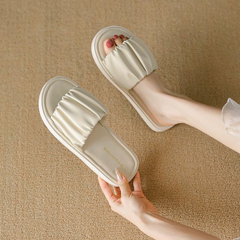 Women Summer Casual Stylish Soft Flat Slides-RAIIFY