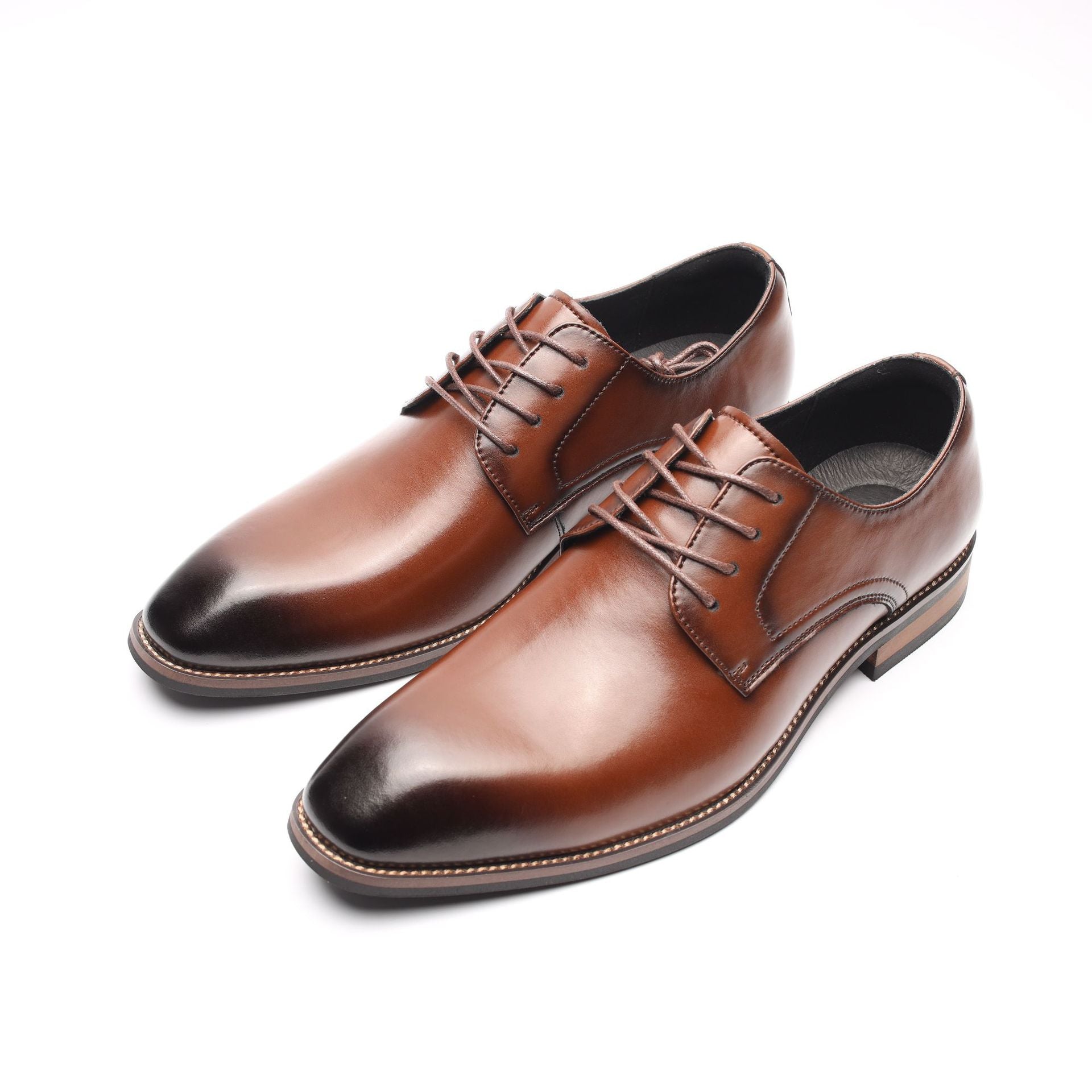 Men Classic Minimalism Cowhide Casual Oxford Shoes-RAIIFY