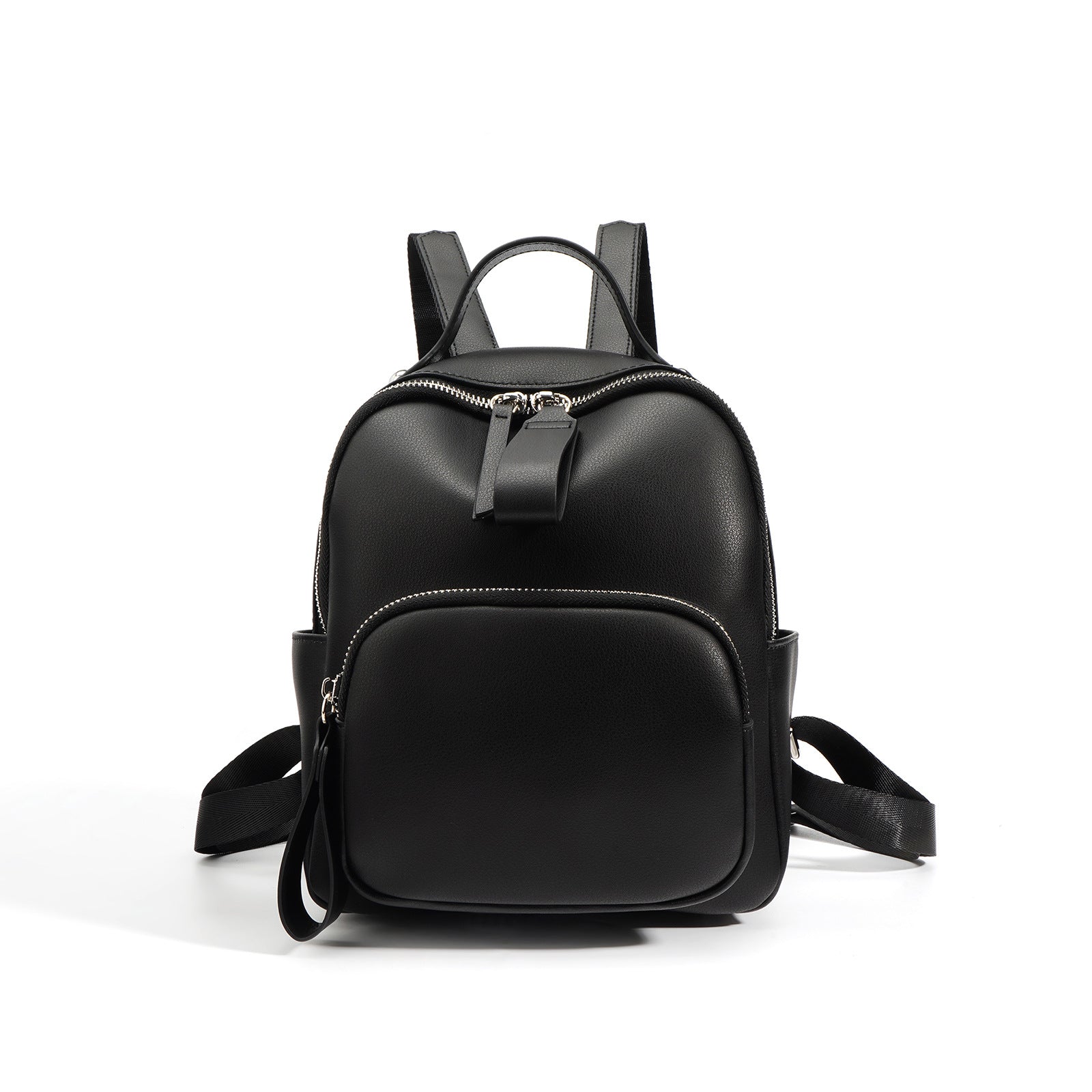 Stylish Minimalist Soft Leather Casual Backpack-RAIIFY