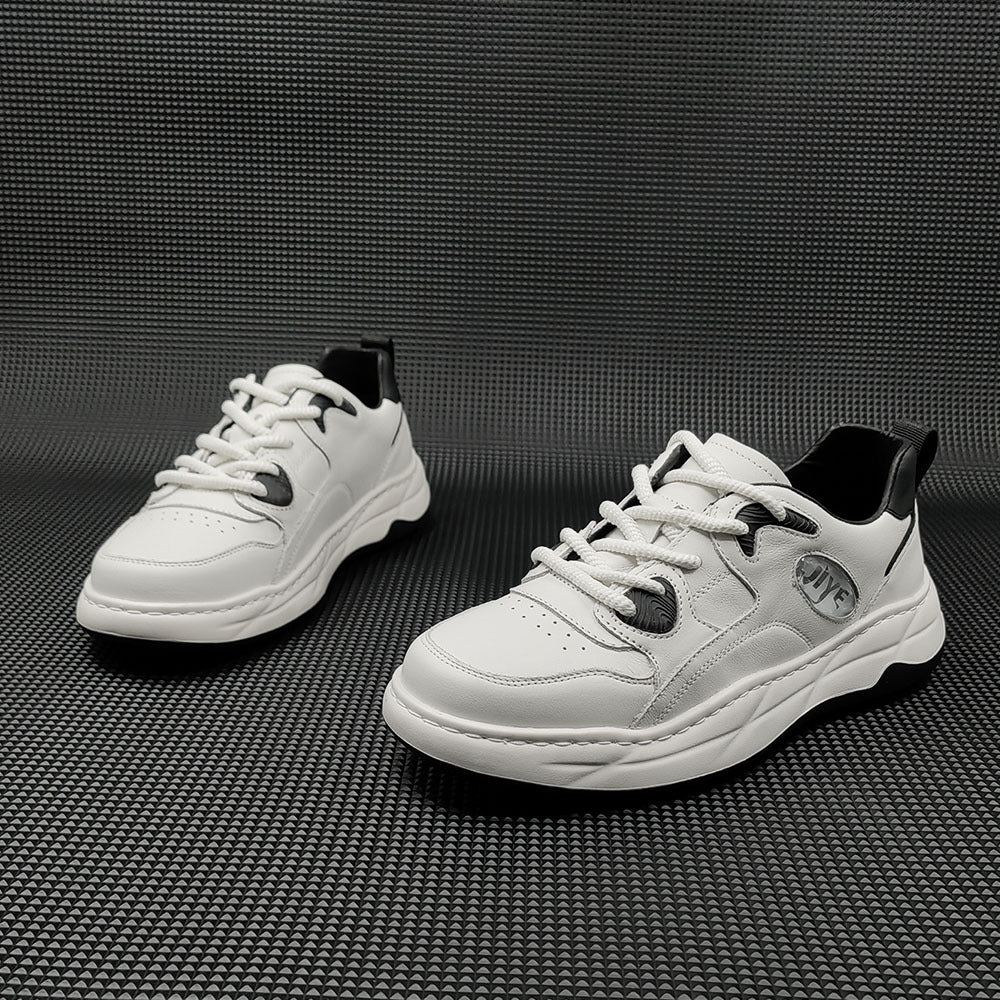 Men Fashion Leather Casual Training Sneakers-RAIIFY