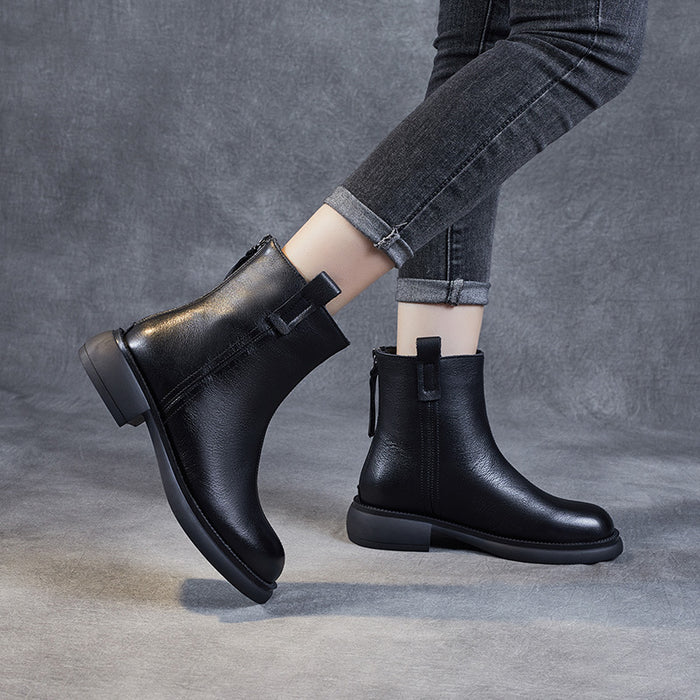 classy leather boots