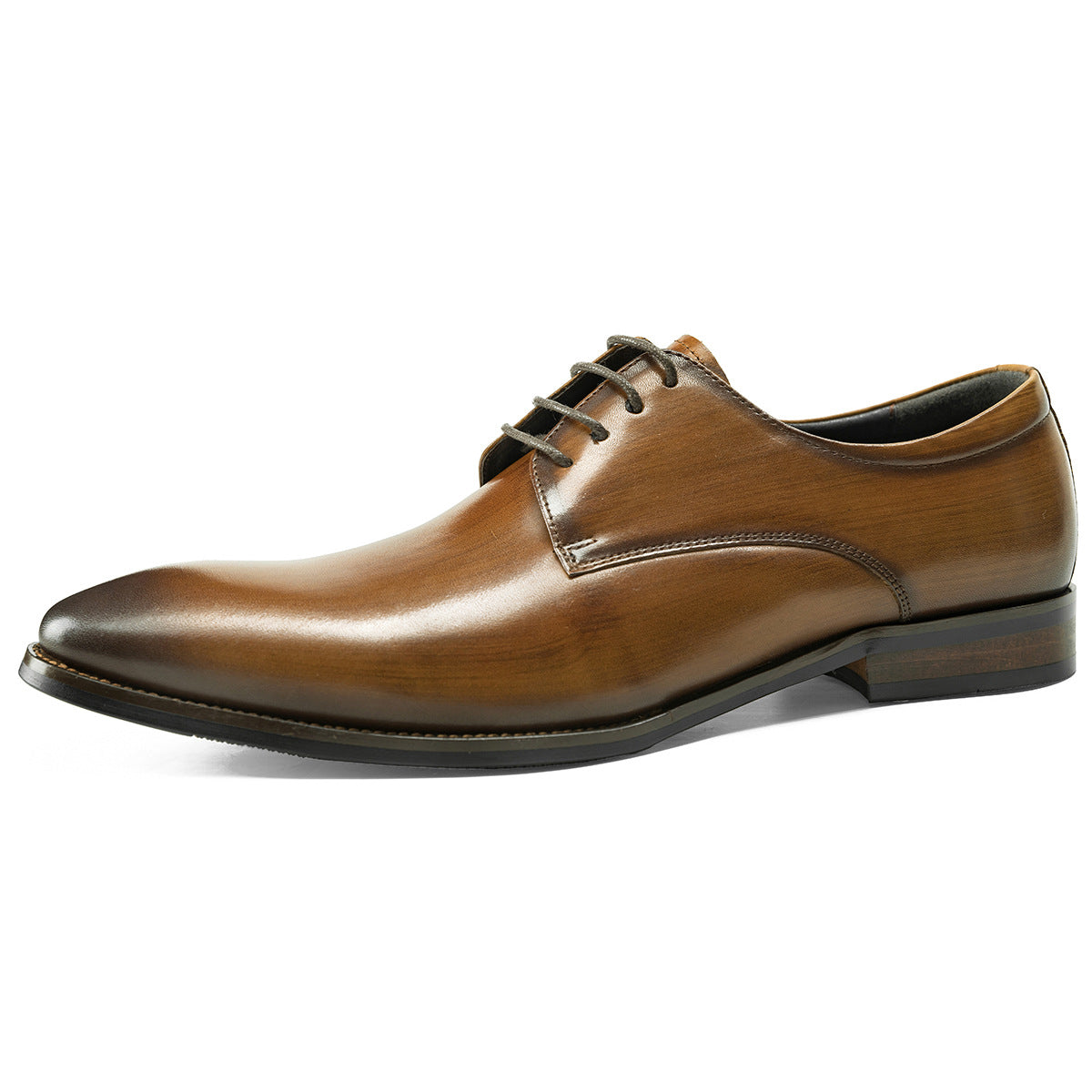 ◆KOMOREBI MUSEUM◆ Handmade cow leather oxford derby shoes Handmade Men's Cow Leather Traditional Derbies - Leather