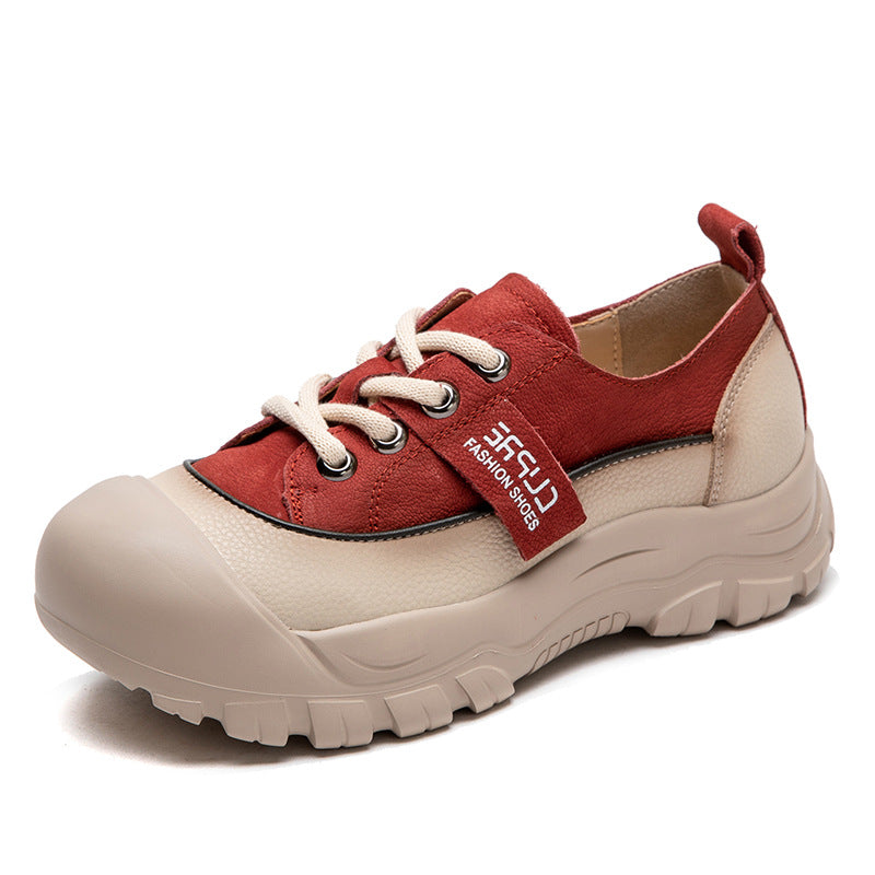 Women Minimalist Soft Leather Comfort Casual Shoes-RAIIFY