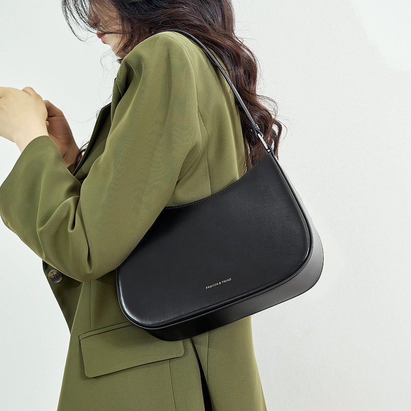 Women's Fashion Trend Leather Tote Shoulder Bag-RAIIFY