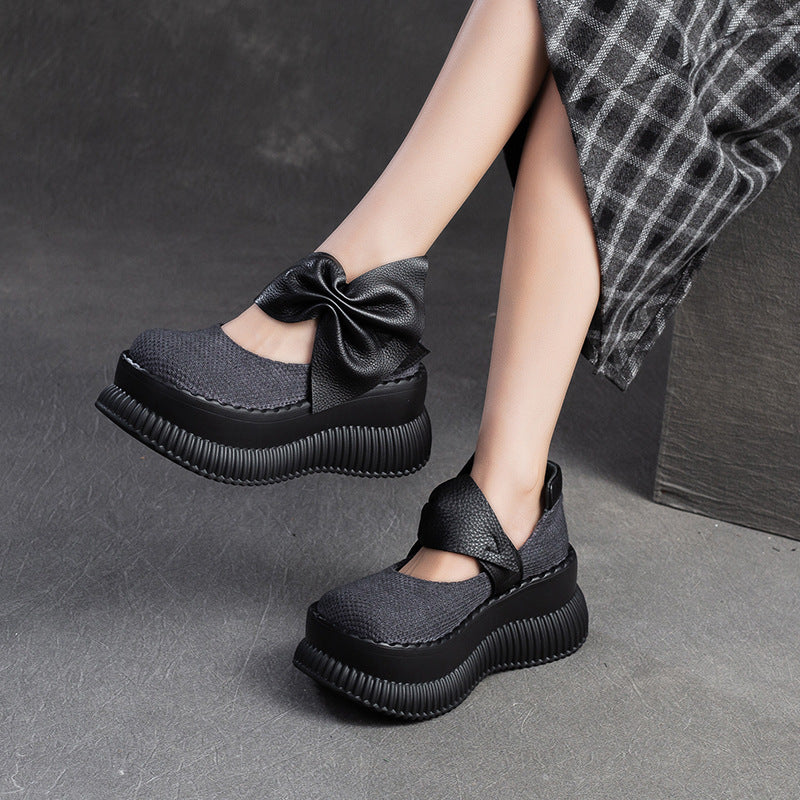 Women Breathable Minimalist Fashion Platform Casual Shoes-RAIIFY