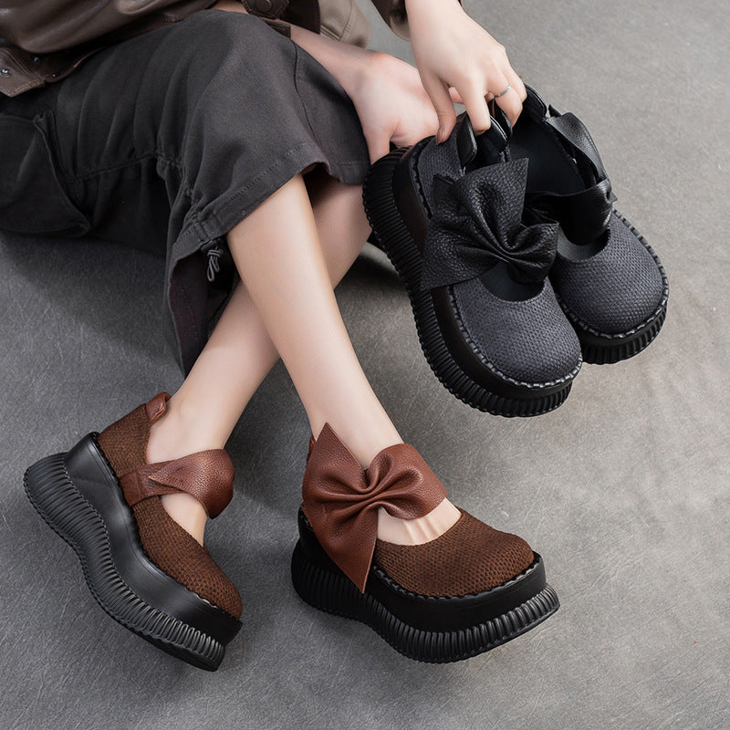 Women Breathable Minimalist Fashion Platform Casual Shoes-RAIIFY
