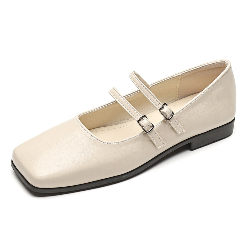 Women Minimalist Solid Soft Flat Casual Shoes-RAIIFY