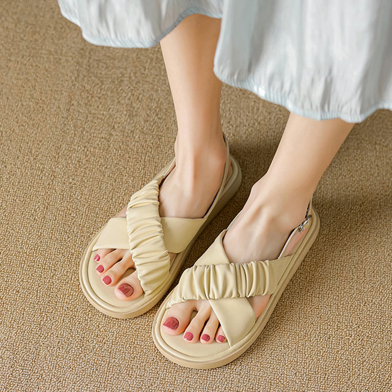 Women Summer Flat Soft Casual Sandals-RAIIFY